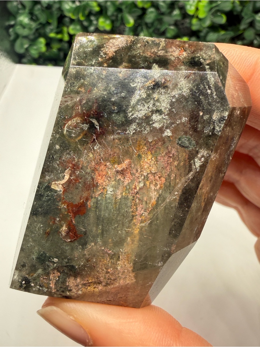 Garden (Lodolite) Quartz Freeform - Picture 5 of 10